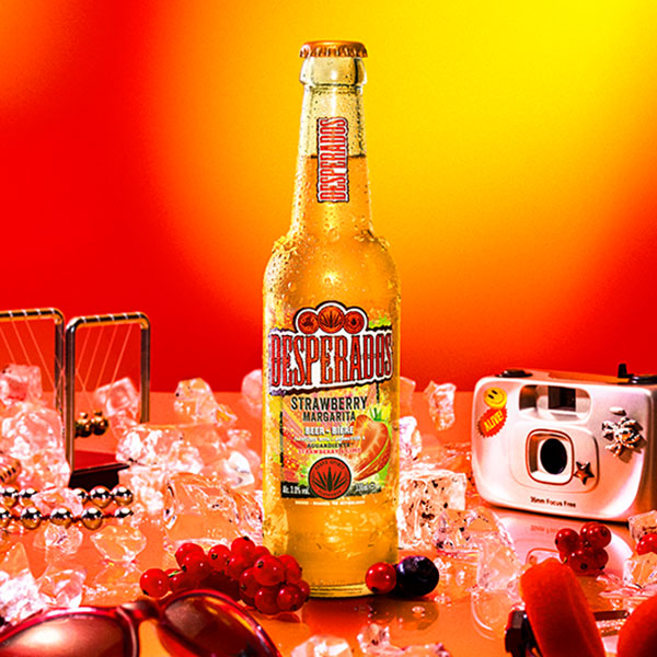 Desperados Strawberry Margarita Bottle 600X600px